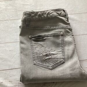 GUC CACHE STONE EMBELLISHED JEANS 30/29